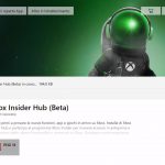 Download Xbox Insider Hub Beta dal Microsoft Store