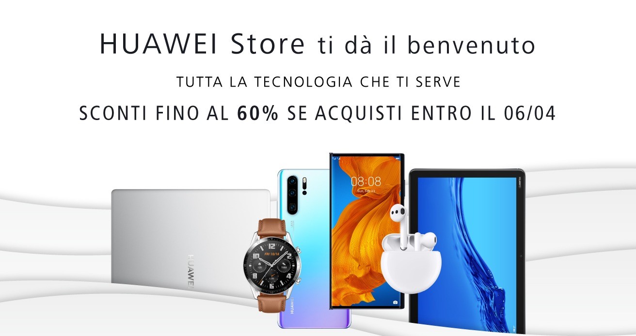 Huawei e-commerce store italiano