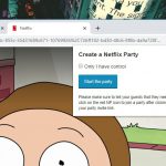 Netflix Party installato su Google Chrome
