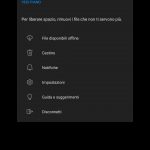 OneDrive per Android tema scuro 2