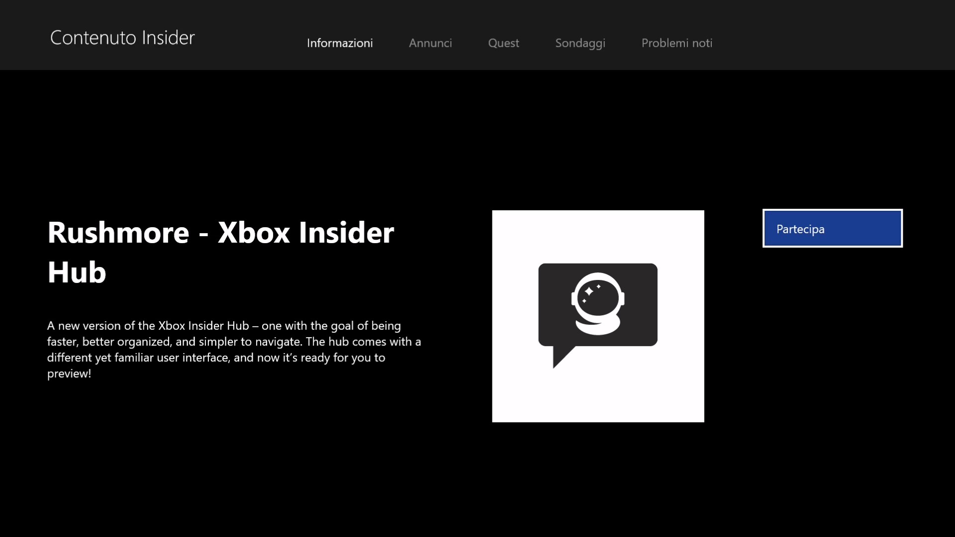 Xbox Insider Hub (Beta) ora disponibile per gli Insider su PC e console