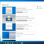 Sezione What's New in Windows 10