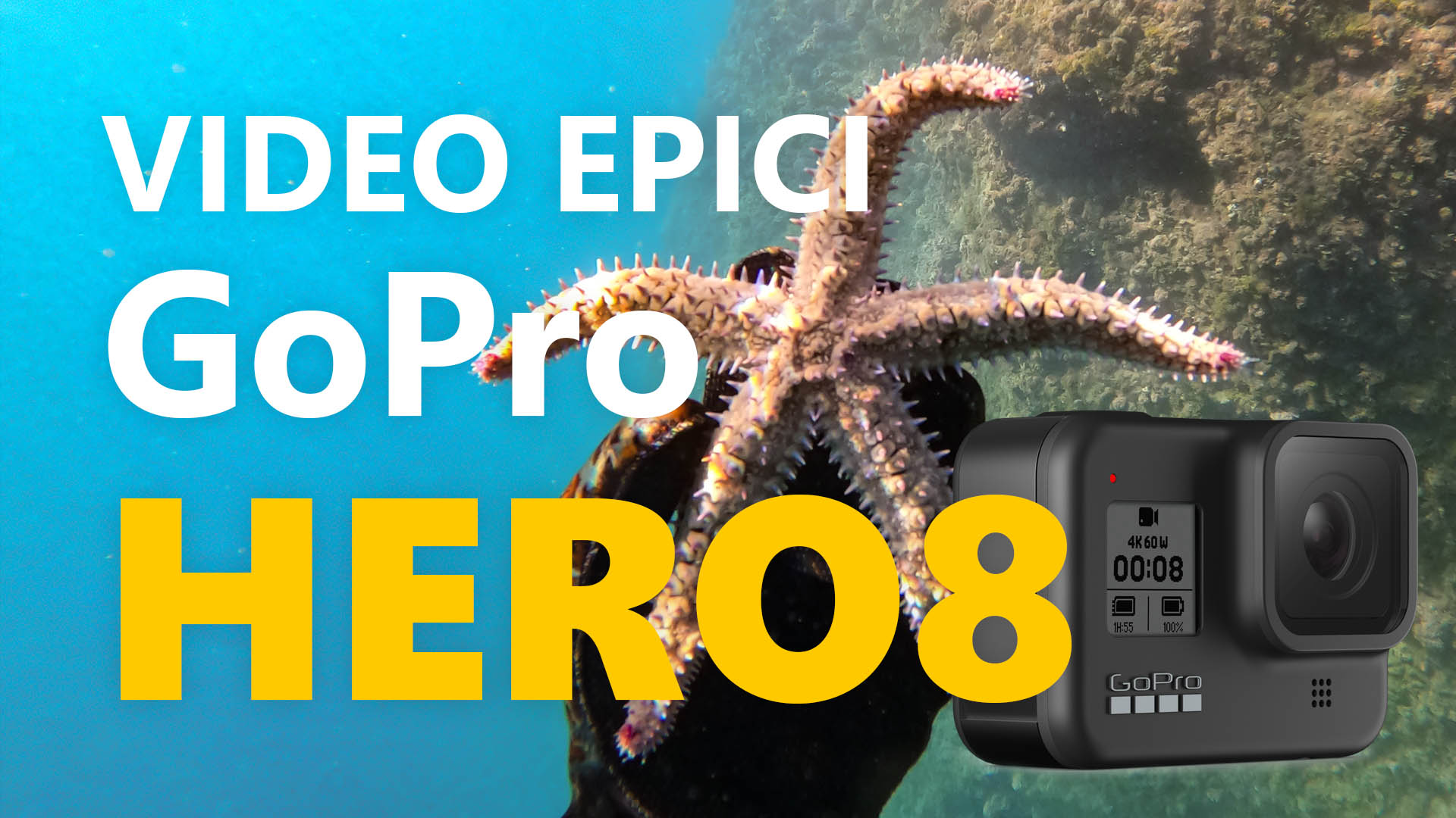Una video recensione diversa della GoPro Hero8, ecco cosa sa fare!