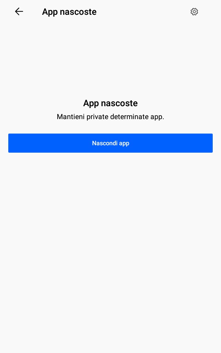 Microsoft Launcher Preview applicazioni nascoste