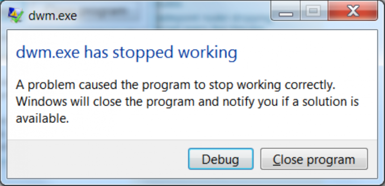 Exe has stopped working. Has stopped working. Program stopped working. Windows has stopped working.