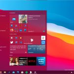 Windows 10 nuovo menu Start colorato