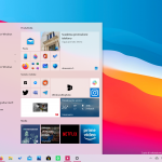 Windows 10 nuovo menu Start con tema chiaro