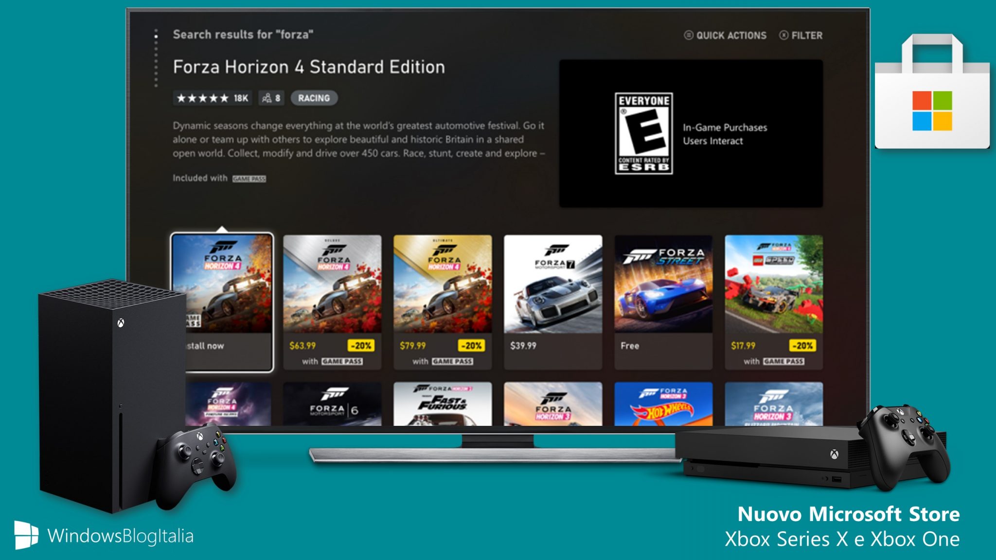 how to access microsoft store on xbox app