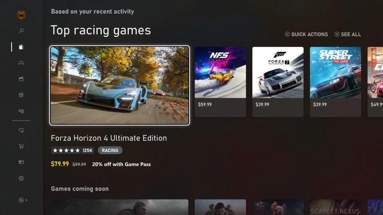 Nuovo Xbox Store per le console