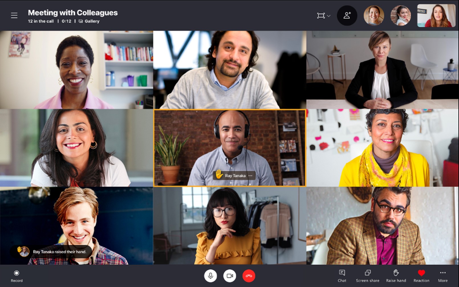 Skype Preview alza la mano
