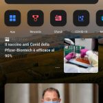 App di Bing per Android - Nuova versione Home page con tema scuro
