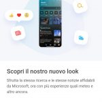 App di Bing per Android - Nuova versione aggiornata splash screen con elenco nuove feature 1