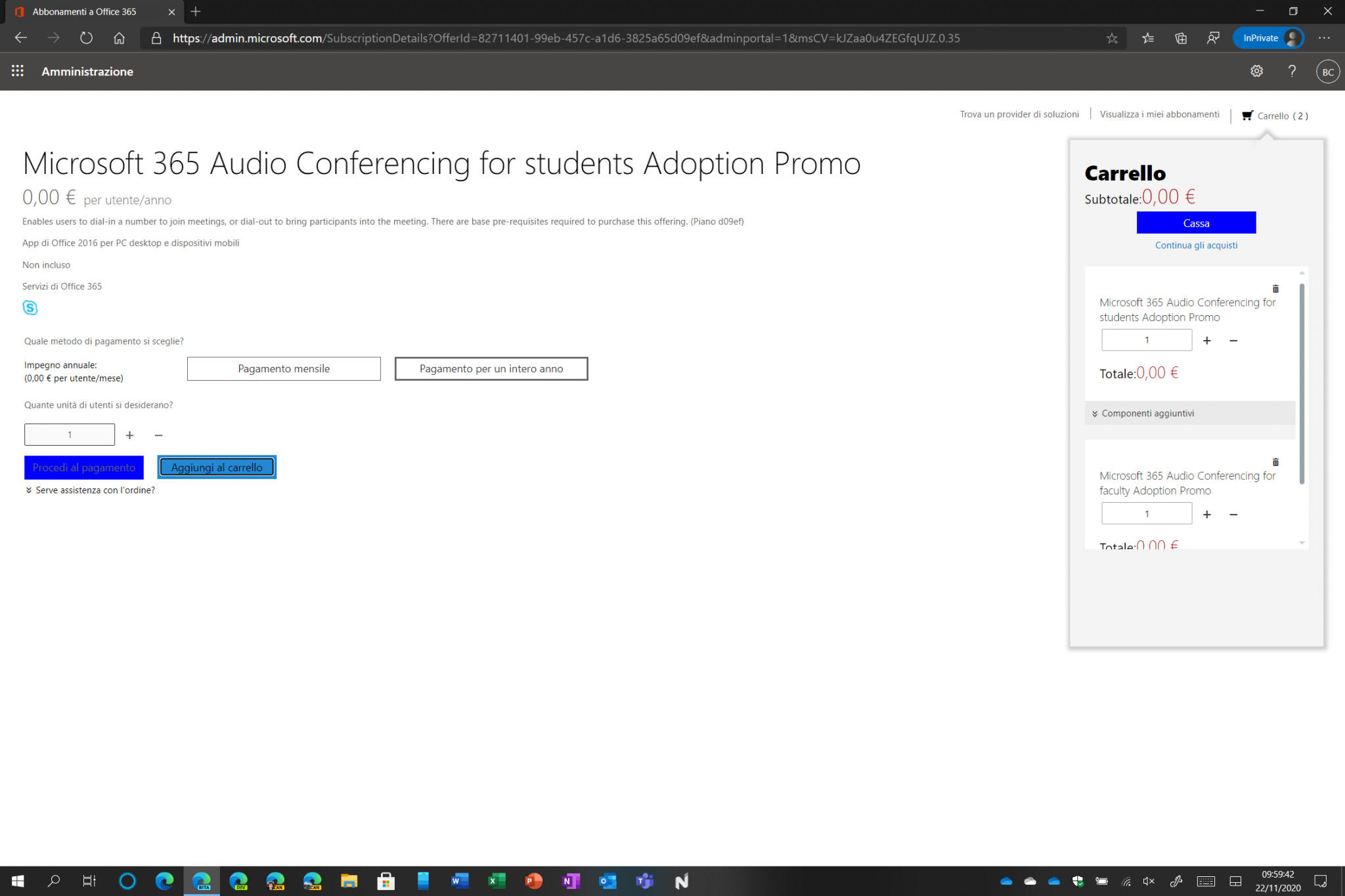 Come attivare l'audio conferenza di Microsoft Teams gratis