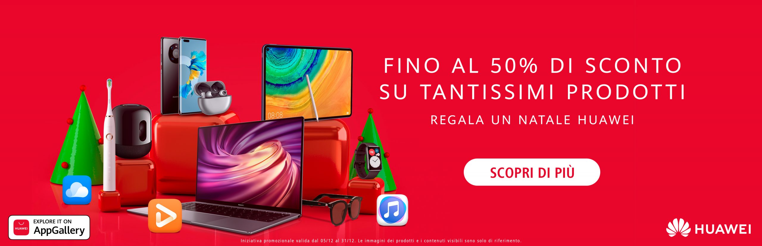 Huawei - Promozione per Natale 2020