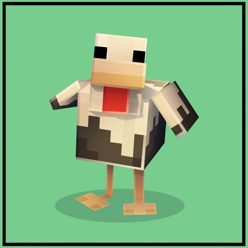 Minecraft Earth - Pollo Pezzato