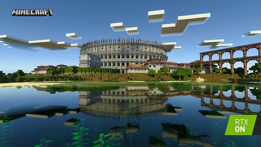Download Minecraft per Windows 10 con RTX e DLSS