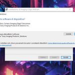 Sony Imaging Edge Webcam - Installazione del driver sul PC