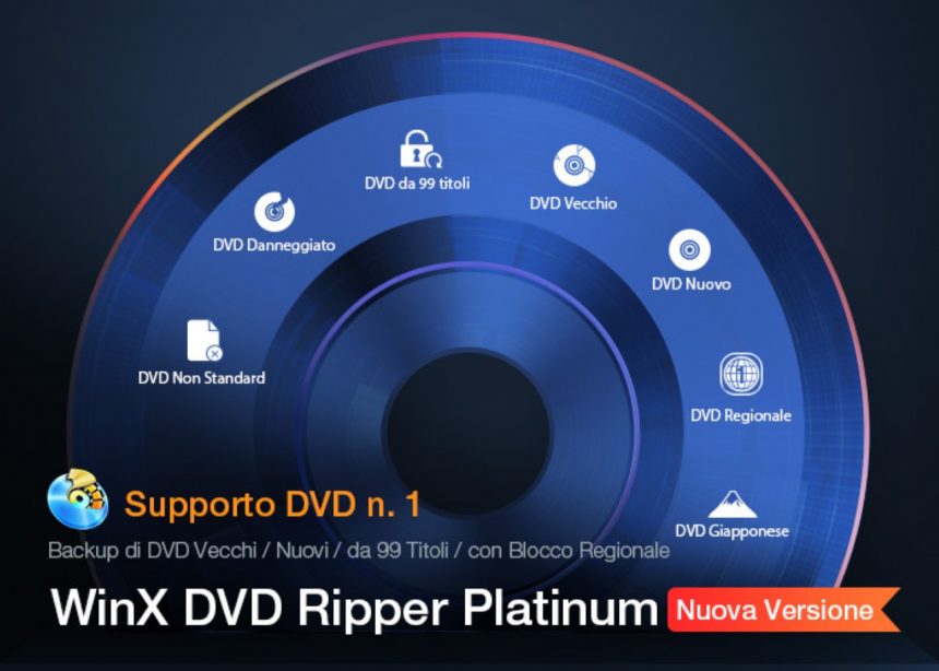[prova gratis] Il nuovo WinX DVD Ripper Platinum scontato fino all'80% ...