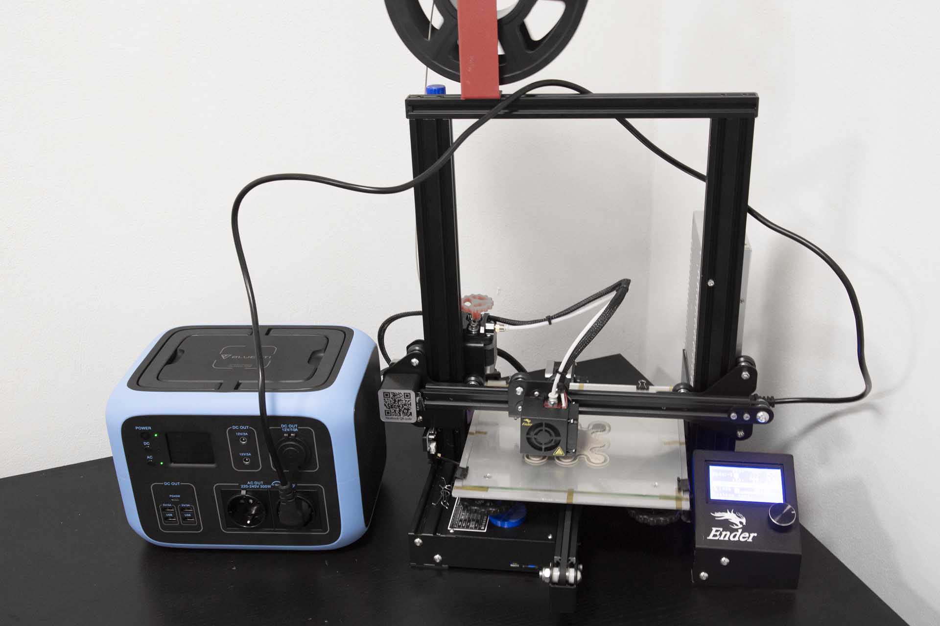 Bluetti AC50S per stampante 3D