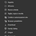 Microsoft Edge 88 - Nuove icone Fluent Design nelle impostazioni