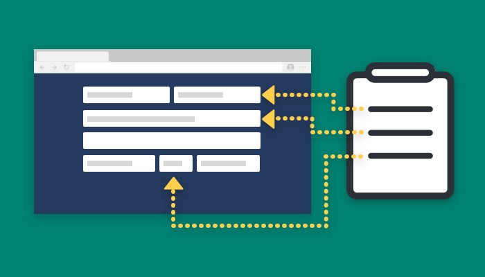 Microsoft Edge - Autofill dalla clipboard degli appunti