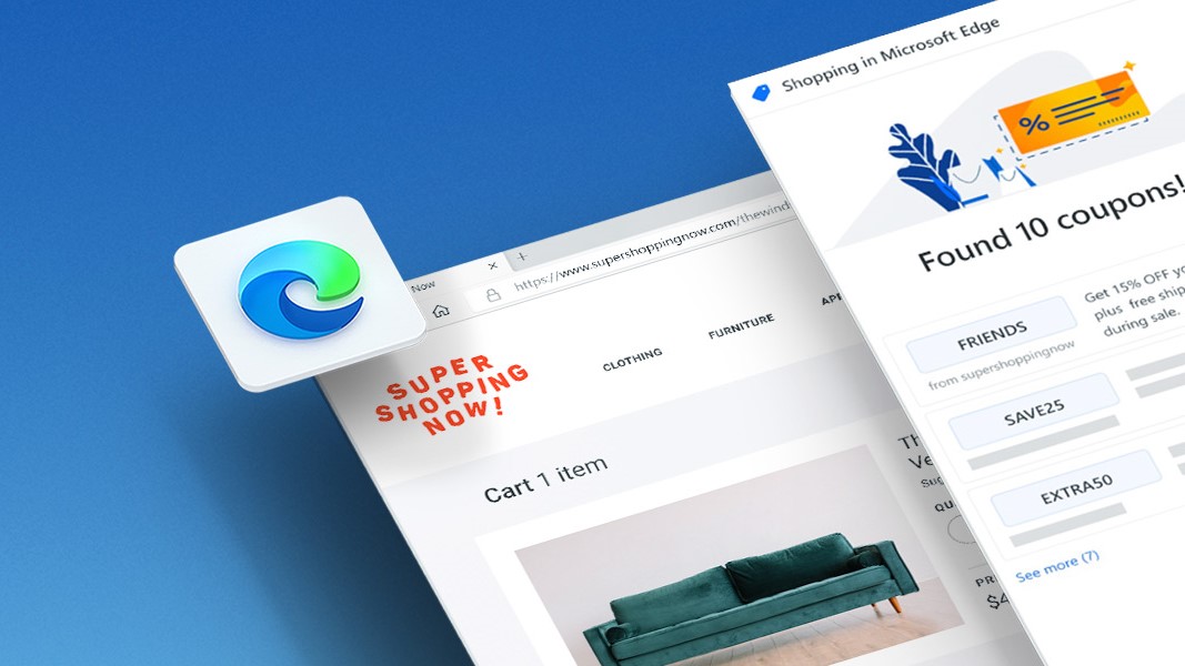 Microsoft Edge - Shopping
