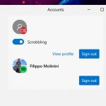Mustastic - Riproduttore musicale per Windows 10 - Account