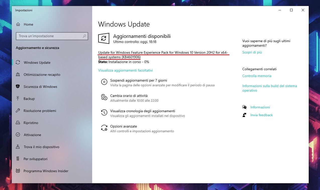 Windows 10 - Windows Feature Experience Pack - 120.2212.2020.0