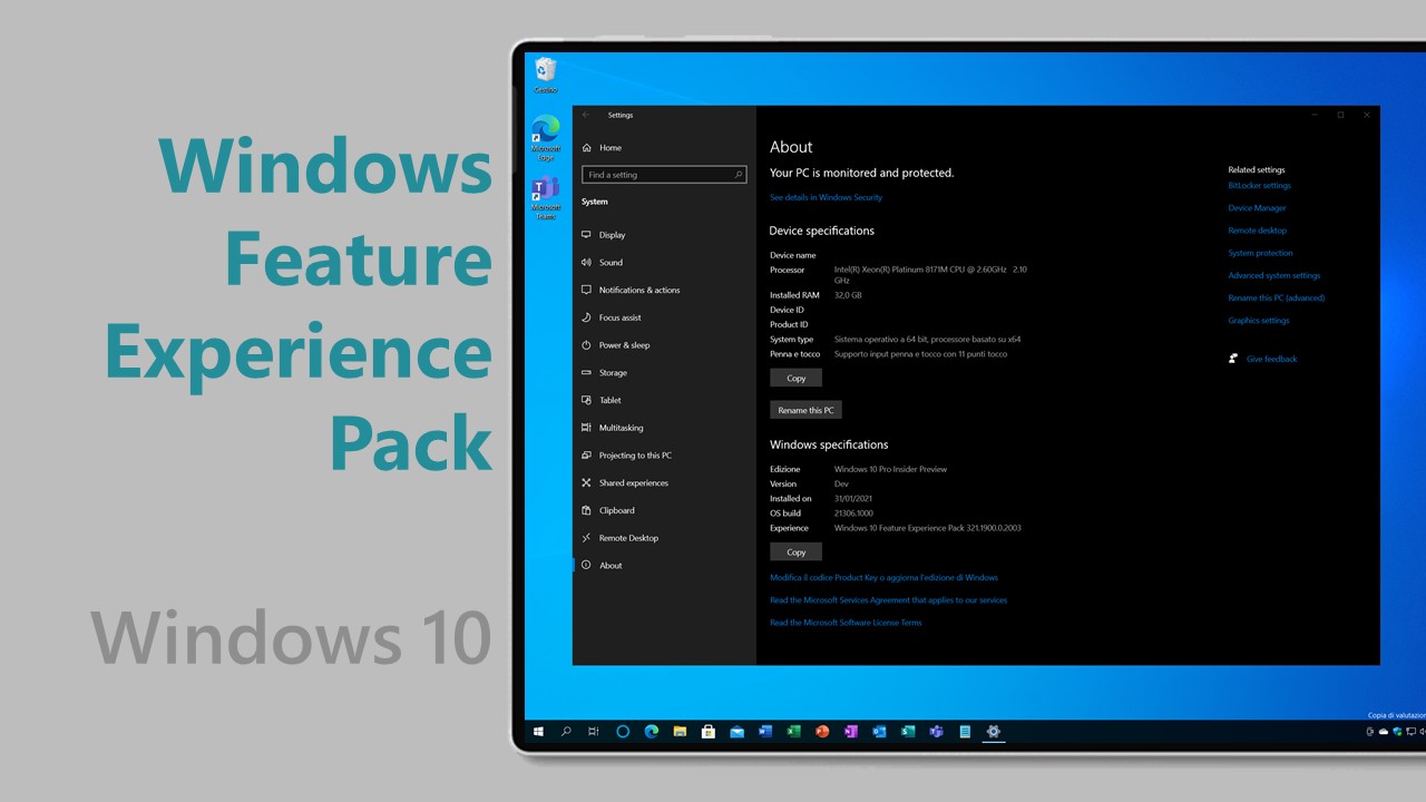 Windows Feature Experience Pack