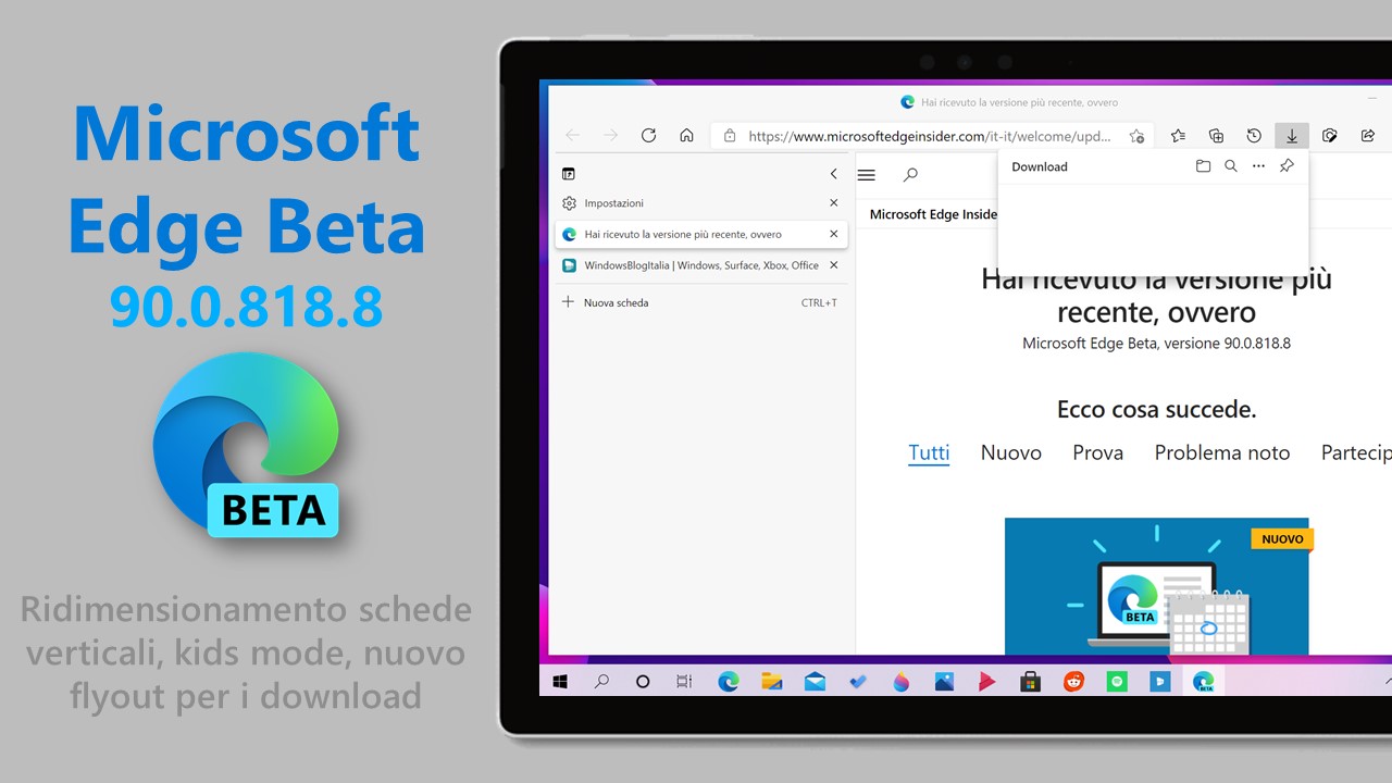 Microsoft Edge Beta - 90.0.818.8