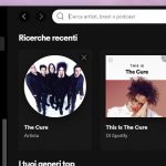 Nuova esperienza e interfaccia utente di Spotify - Windows 10 - Ricerca