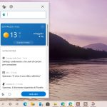 Widget Notizie e interessi di Microsoft Edge