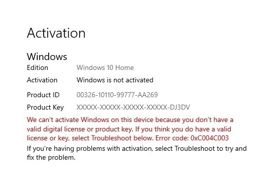 Fix problemi attivazione licenza in arrivo su Windows 10 e 11