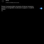 Microsoft Edge Canary - Android - Impostazioni aspetto