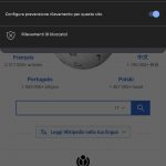 Microsoft Edge Canary - Android - Informazioni sito