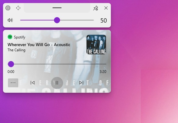 ModernFlyouts - App per Windows 10 che cambia lo stile del flyout musicale
