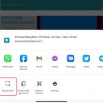 Microsoft Edge Canary per Android - Opzione screenshot nella condivisione