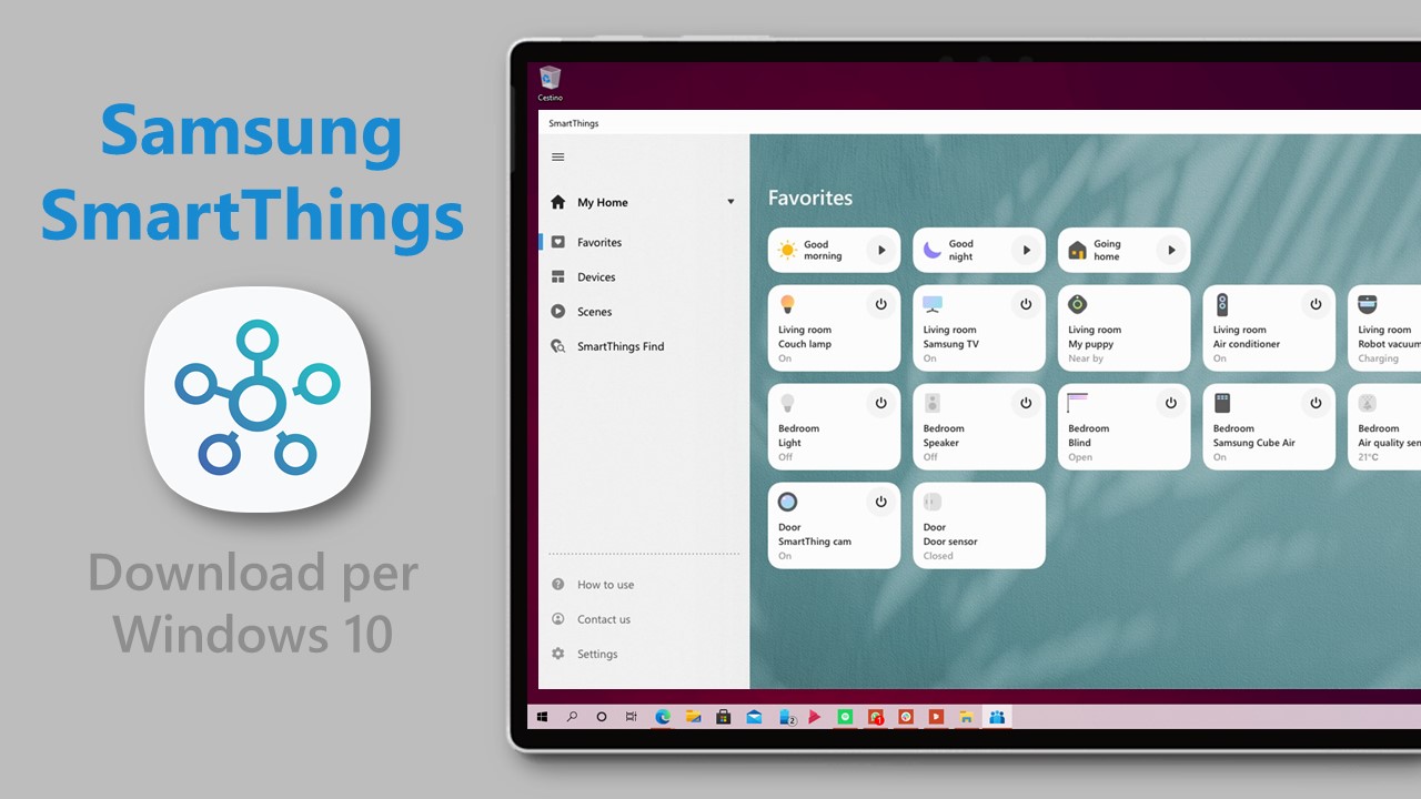 Samsung SmartThings - Download app gratis per Windows 10
