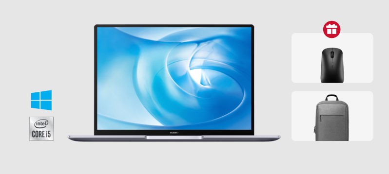 HUAWEI Matebook 14 i5 2020 + accessori