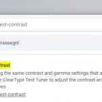 Microsoft Edge Canary - Flag per Enhance Text Contrast