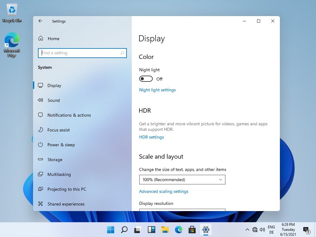 Windows 11 - Bordi arrotondati - Leak