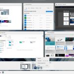 Windows 11 - Build 21996 - Nuova Visualizzazione attività e desktop virtuali con tema chiaro