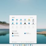 Windows 11 - Build 21996 - Nuovo menu Start tema chiaro