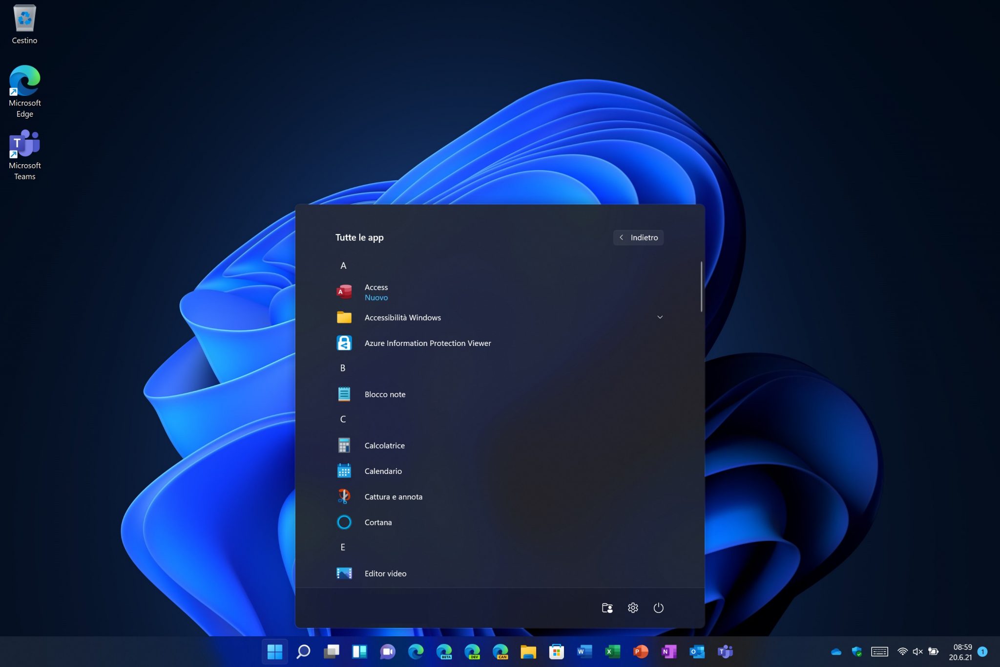 https://www.windowsblogitalia.com/wp-content/uploads/2021/06/Windows-11-Nuovo-menu-Start-Elenco-app-2048x1365.jpg