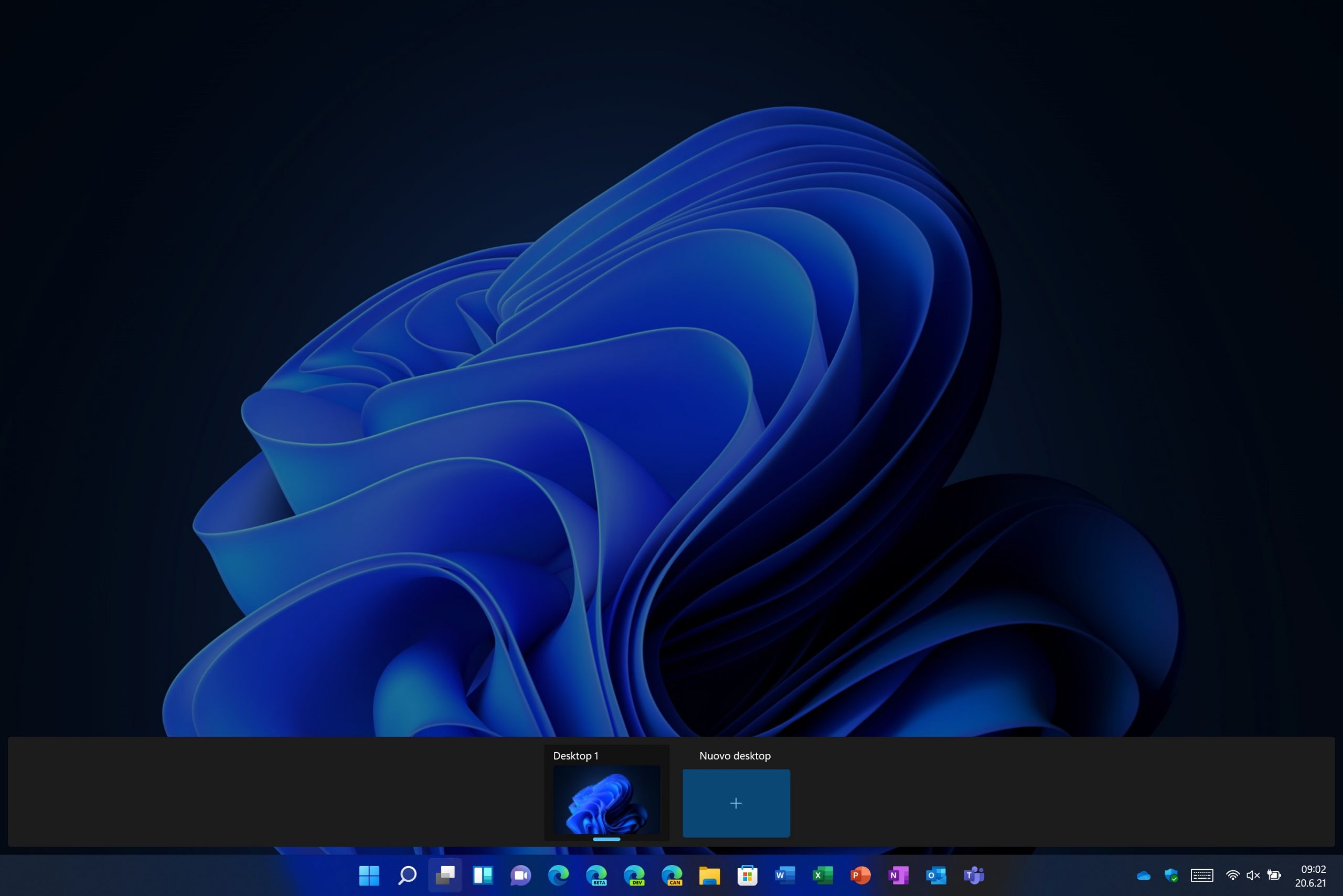 Windows 11 - Visualizzazione attività