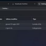 Files 2.0 per Windows - Barra dei comandi