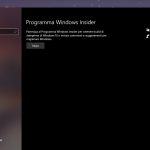 Windows 10 - Programma Windows Insider - Inizia