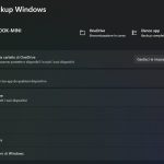 Windows 11 Build 22000.51 - Impostazioni - Account - Backup Windows