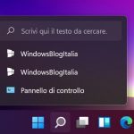 Windows 11 Build 22000.51 - Ricerca Windows - Interfaccia rapida