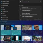 Windows 11 Build 22000.51 - Windows Snap - Opzioni per l'affiancamento finestre in verticale